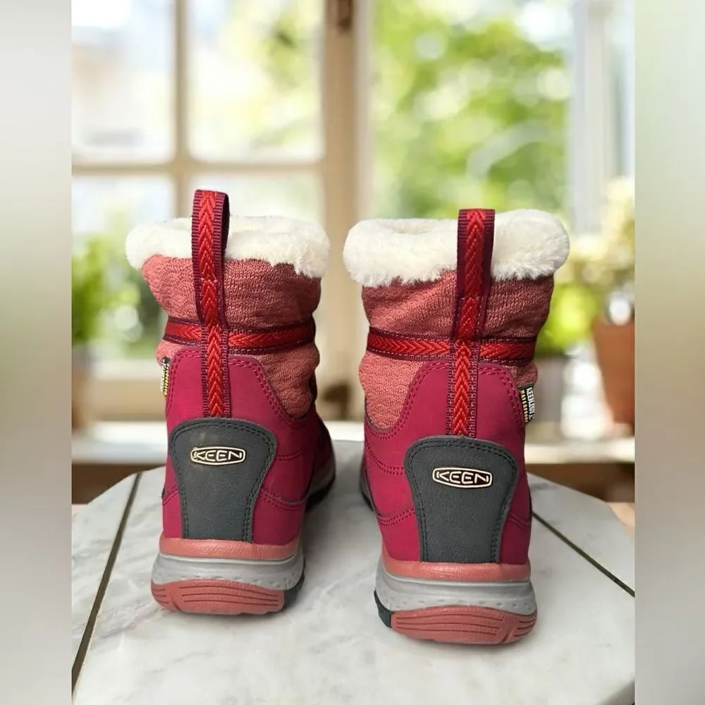 🔥 KEEN || Winter Snow Insulated Terradora Apres Fur Lined Hiking Boot Size 5